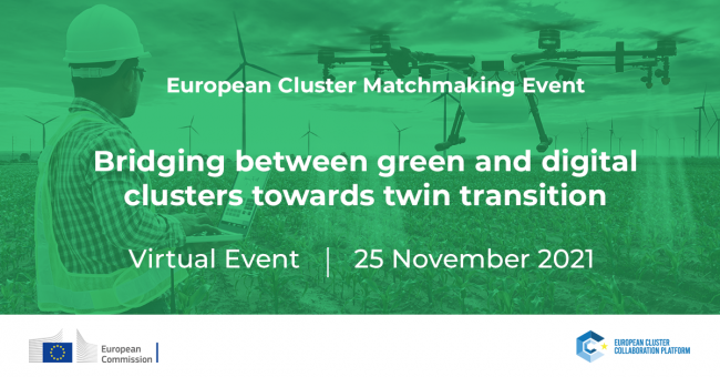 European Cluster Matchmaking Event – Bridging between green and digital clusters towards twin transition