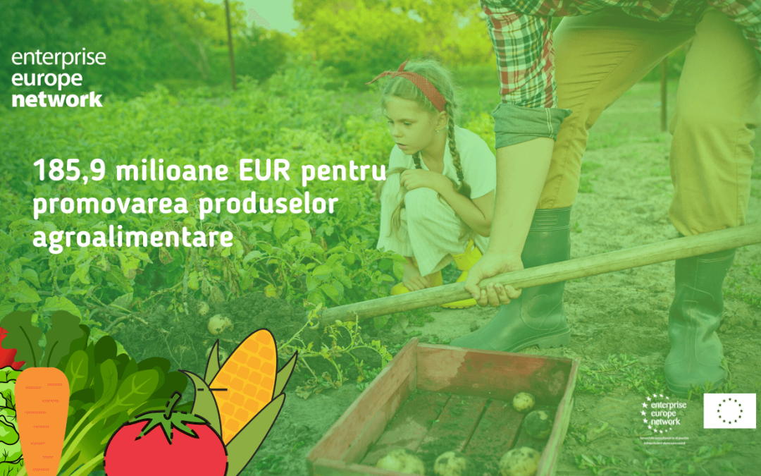 185,9 milioane EUR pentru promovarea produselor agroalimentare