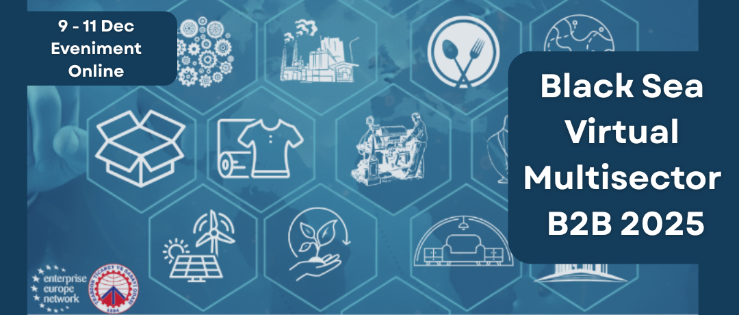 B2B Multisector al Mării Negre 2025 – Eveniment de brokeraj dedicat companiilor care își caută parteneri de afaceri în Turcia