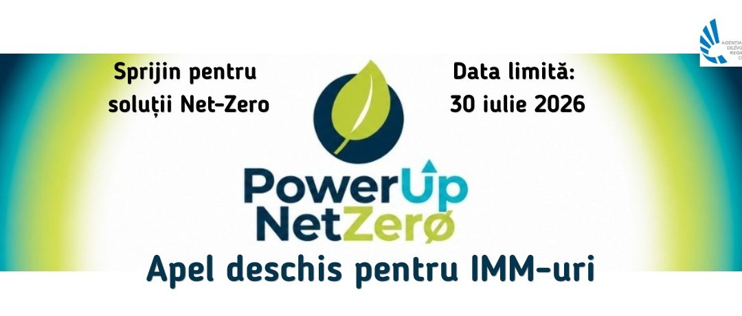 Granturi pentru IMM-uri prin apelul european PowerUp NetZero